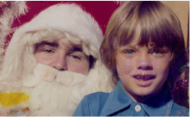 Santa with young Jayson Mair